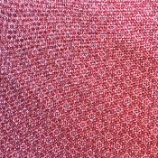 Tissu Hannah basic formes géométriques rouges