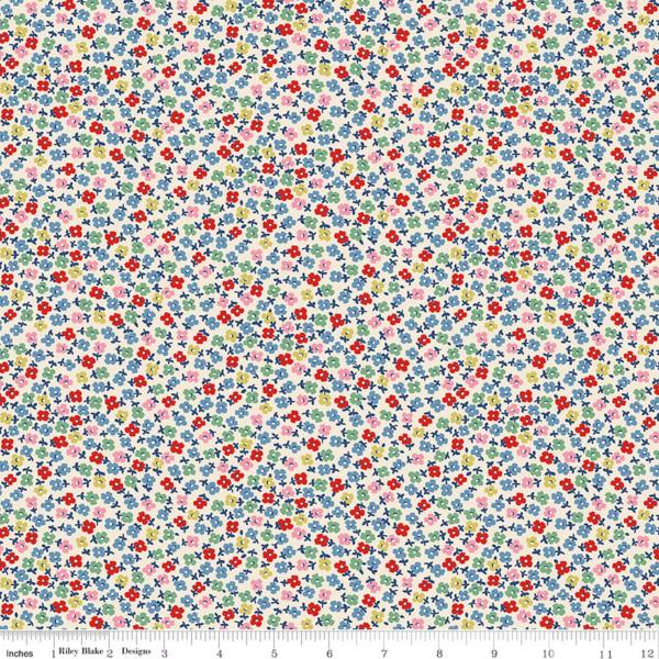 Tissu Cath Kidston Teeny one cream