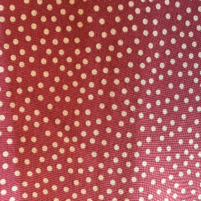 Tissu Hannah basic dots red