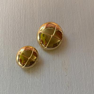 Bouton métallique couture 15 ou 20 mm