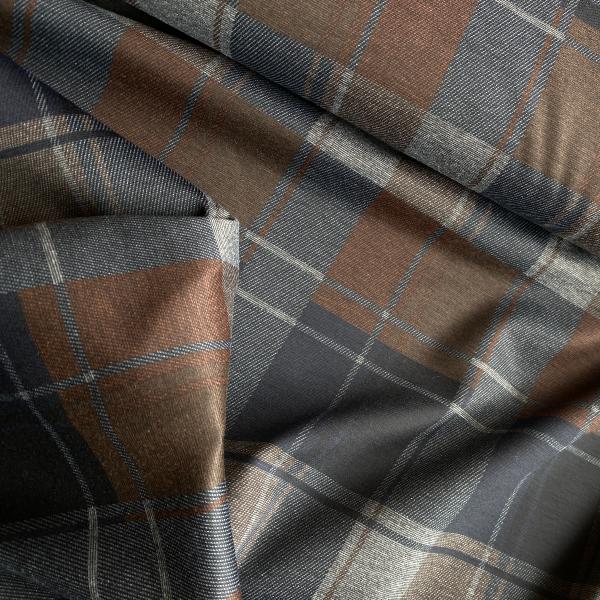Tissu écossais brown elastic check