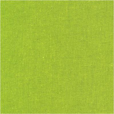 Tissu Chambray vert vif