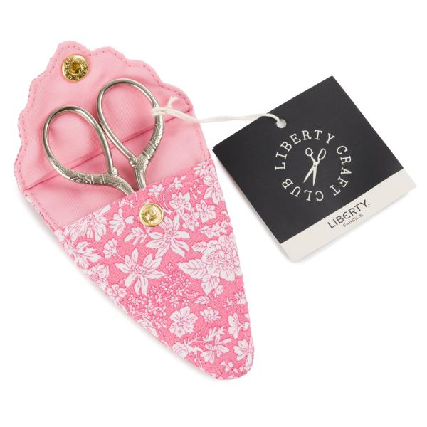 Etui à ciseaux Liberty Liberty Emilie Belle - rose