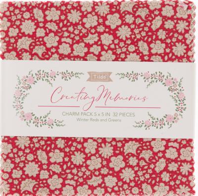 Charm pack de tissus Tilda Creating Memories Winter