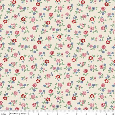 Tissu Cath Kidston Arlington ditsy cream
