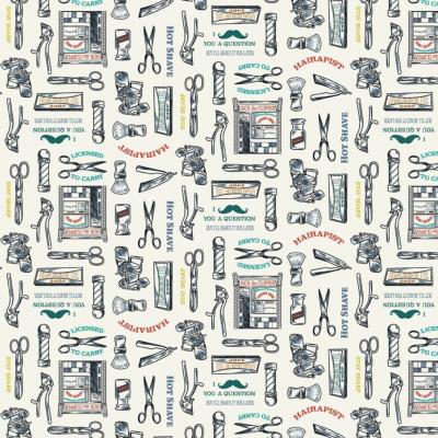 Tissu Jack the Clipper - Collection Licensed to carry