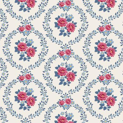 Tissu Tilda Village Life mable cold cream