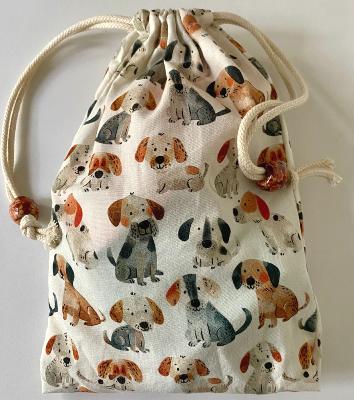 Jeu de memory en tissu chiens coquins