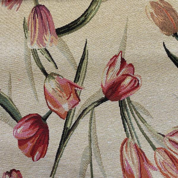 Tissu Gobelin tulipes