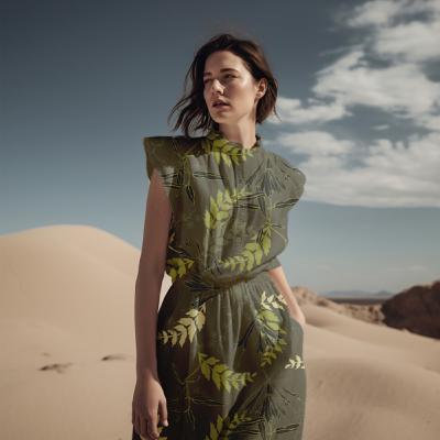 Twill de Viscose Fall 25 fougères