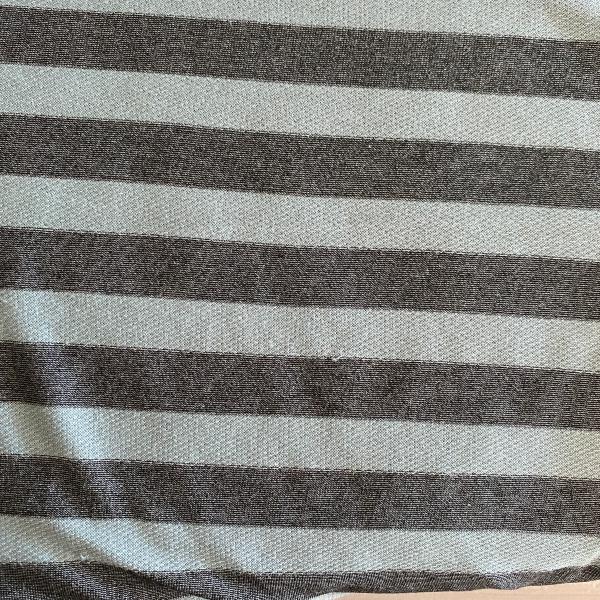 Jersey viscose rayé bleu